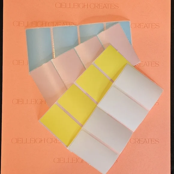 Pretty things inside Packaging Labels Stickers - Picture 3 of 6